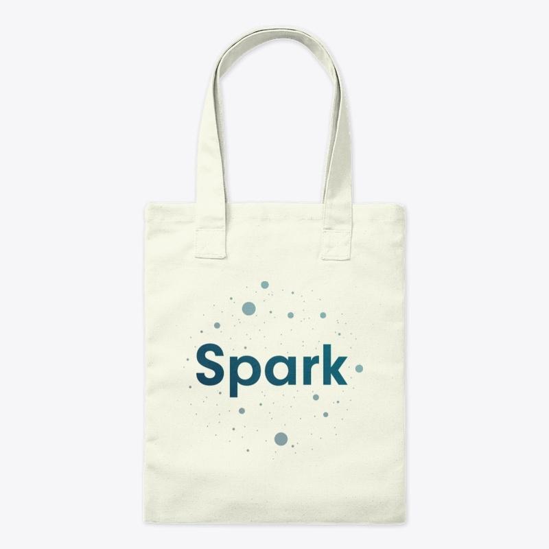 Spark Logo Blue on White